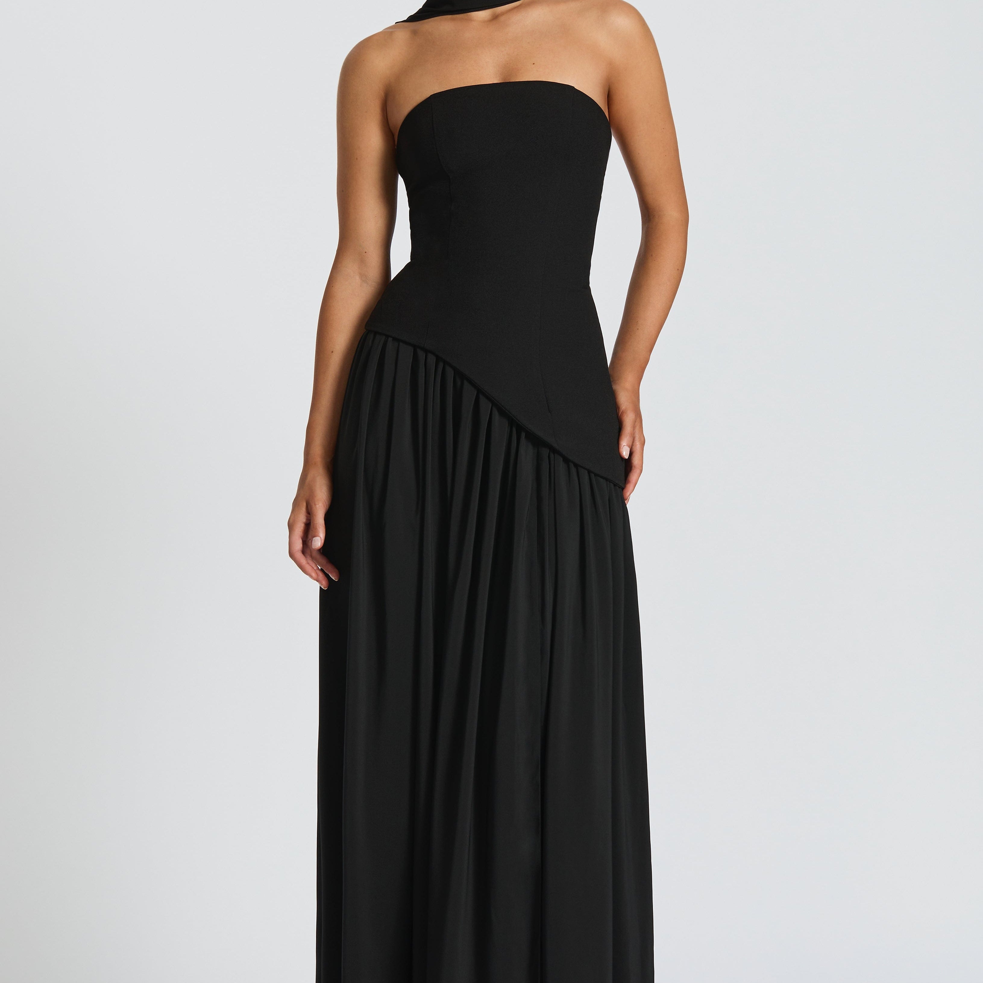 Luna Fashion House | Women’s Formal Dress Strapless Maxi Dress Women