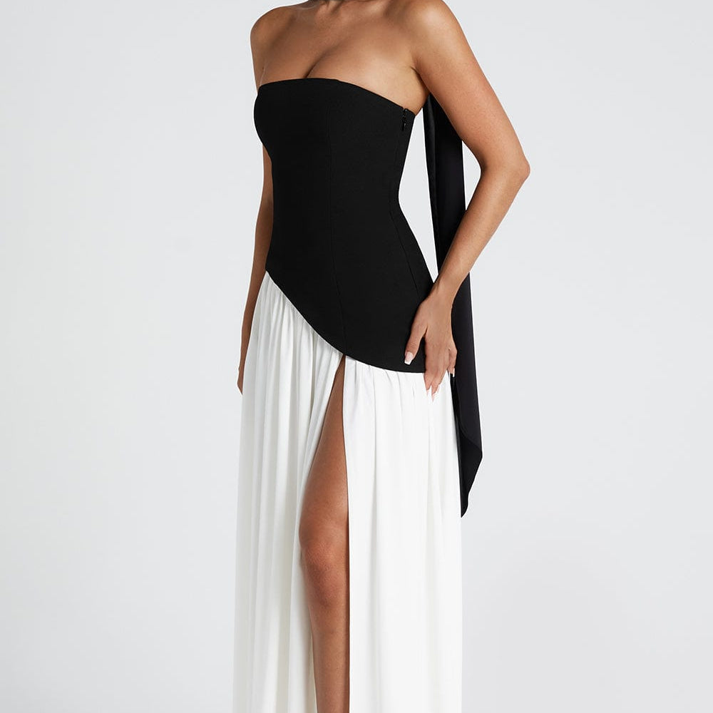 Luna Fashion House | Women’s Formal Dress Strapless Maxi Dress Women