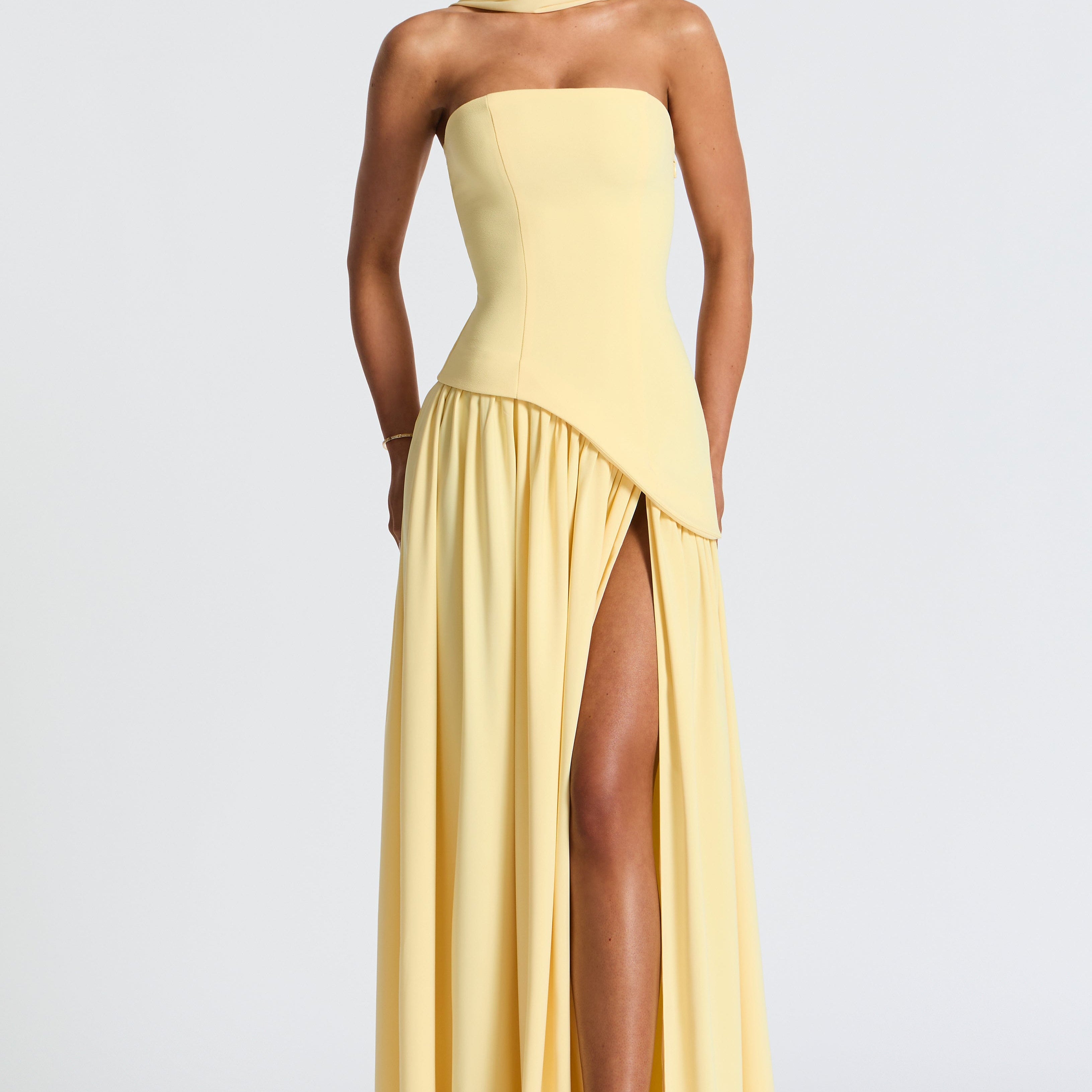 Luna Fashion House | Women’s Formal Dress Strapless Maxi Dress Women
