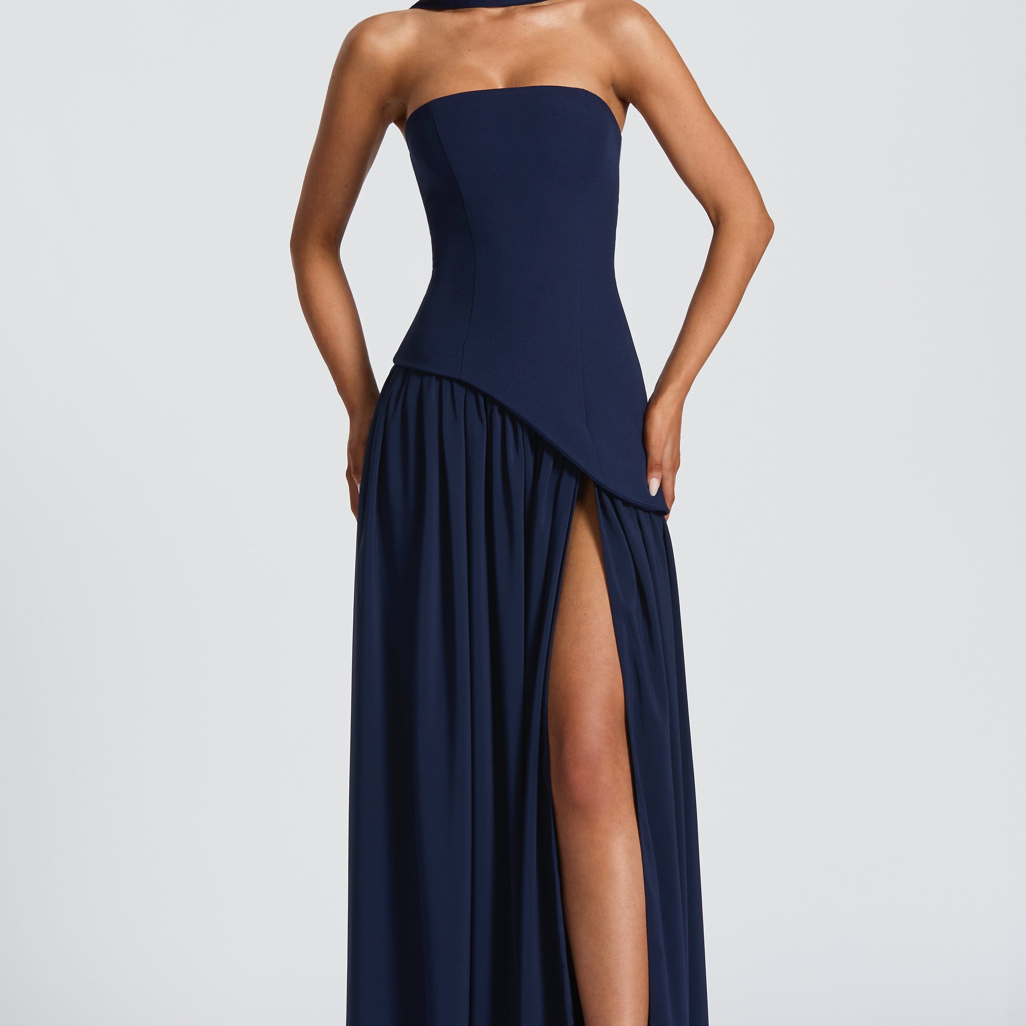 Luna Fashion House | Women’s Formal Dress Strapless Maxi Dress Women