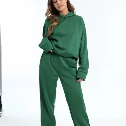 Women’s Tracksuit Set – Relaxed Hoodie & Joggers for Everyday & Loungewear Comfort