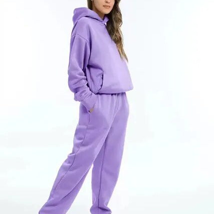 Women’s Tracksuit Set – Relaxed Hoodie & Joggers for Everyday & Loungewear Comfort